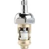 T&S Brass B-0231-CR-SC-F1 Wall Mount Faucet, 1/2" NPT Female Inlets, Ceramas with Check Valves, 1.0 GPM VR Aerator, 8" view 1
