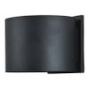 Access Lighting 20399LEDMGRND-BL Curve Outdoor Wall Light, 2-Light 6 Total Watts, Black view 3