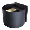 Access Lighting 20399LEDMGRND-BL Curve Outdoor Wall Light, 2-Light 6 Total Watts, Black view 4