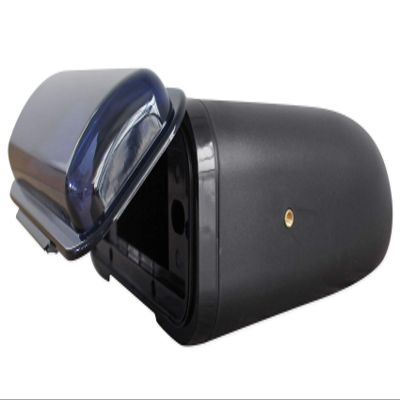 Rockville RMH200B Single DIN Marine Receiver Waterproof Gimbal Housing, Pre-Wired Installation, Durable ABS Construction, UV-Resistant, for Boats and Marine Environments