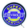Neonetics Super Chevrolet Service Backlit LED Lighted Sign, 15" view 1