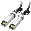 Cable Matters 10Gbps DAC Twinax SFP Cable - 0.5m / 1.6ft, 10GBASE-CU Passive Direct Attach Copper Twinax SFP+ Cable, Compatible with Cisco, Ubiquiti, Huawei, Netgear, & Supermicro Devices view 1