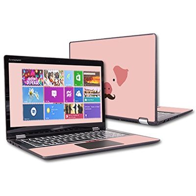 MightySkins Skin Compatible with Lenovo Yoga 700 14" Screen case wrap Cover Sticker Skins Piggy