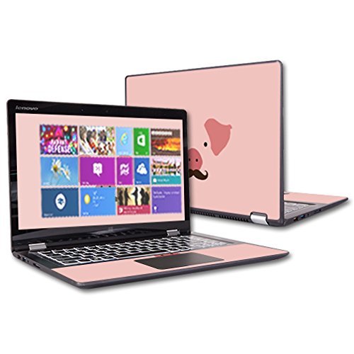 MightySkins Skin Compatible with Lenovo Yoga 700 14" Screen case wrap Cover Sticker Skins Piggy