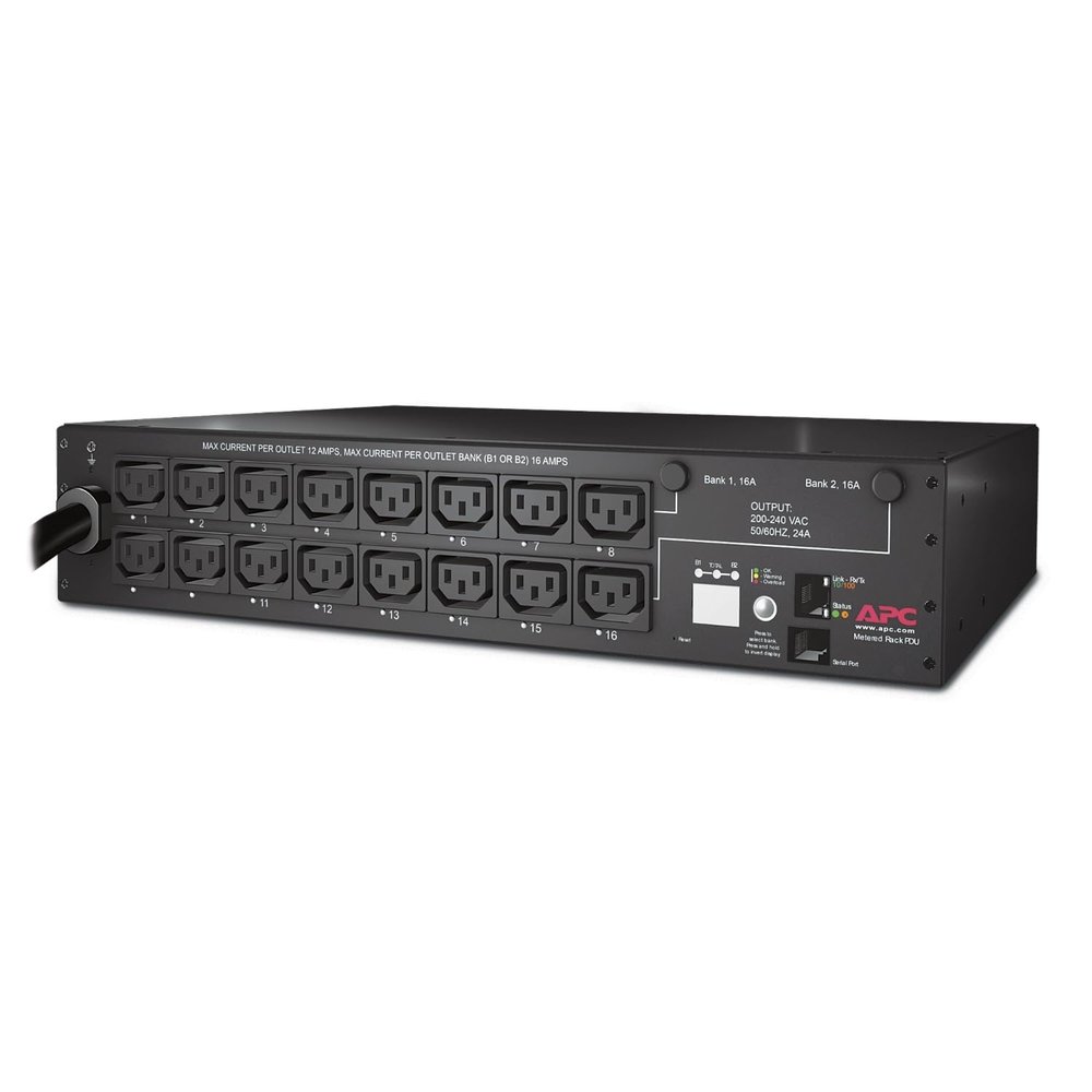 APC AP7911A Switched Rack PDU - Power distribution strip ( rack-mountable ) - AC 200/208/230 V - Ethernet - 16 output connector(s) - 2U - for P/N: SUA5000RMI5U by APC