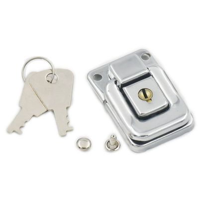 Fujiyuan 5 pcs 1.55" x 1.06" 39.5mm x 27.1mm Latch Trunk Catch Box Toggle Case Draw bolt Bag lock Closure chest Suitcase Cabinet