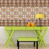 Authentic Tile Stickers by Mi Alma 24 PC Set Spanish Design Wall Tile Decal Perfect for Kitchen Backsplash or Bathroom Tiles Vinyl Art Easy to Install Peel and Stick (4x4 Inch, H211) view 3