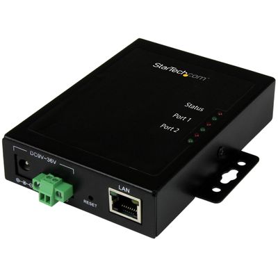 StarTech 2-Port Serial-to-IP Ethernet Device Server, TAA (NETRS2322P)