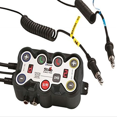 Stilo AB0500 DG-10 Intercom - Digital Noise Cancellation- BT Connection- 12v Power