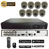101AV 8CH TVI Analog 4in1 True Full HD 1080P Digital Video Recorder DVR w/ 2TB HDD+ 8 of 1080P 4in1 (TVI AHD CVI CVBS) 2.8-12mm Lens WDR in/Outdoor Dome Cameras for Home Office Security view 1