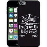 Generic Harry Potter I Solemnly Swear I Am Up To No Good Marauder'S Map Quote Black iPod Touch 6 Shell Phone Case,Beautiful Cover
