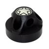 Combo VMS Racing 50 Cal Caliber BLACK with SILVER TIP BULLET ANTENNA & BLACK HOUSING Cover in Billet Aluminum Stubby Short for Jeep Wrangler JK Sahara Sport Rubicon Unlimited Freedom Fifty view 4