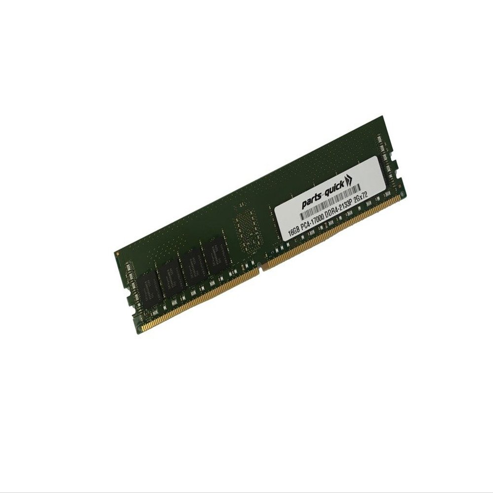 parts-quick 16GB Memory for Supermicro X11SAE-M Motherboard DDR4 2133MHz ECC UDIMM RAM