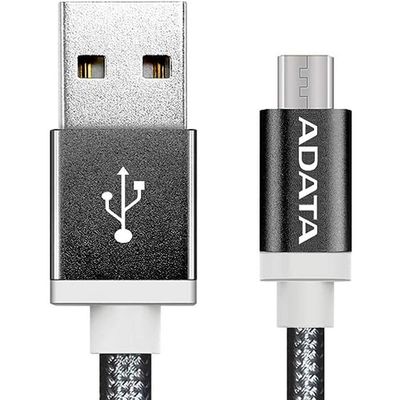 ADATA 1 m, USB2.0-A/USB2.0 Micro-B 1 m USB to Micro-USB B Black
