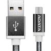 ADATA 1 m, USB2.0-A/USB2.0 Micro-B 1 m USB to Micro-USB B Black view 1