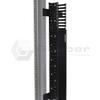 2 Feet Long Vertical Cable Management - Bridge Mount Channel Racksonic 34-207622 (4 PACK) view 3