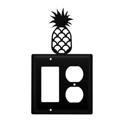 Village Wrought Iron Pineapple GFCI & Outlet
