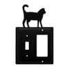 Village Wrought Iron Pet Cat Single Switch & GFCI view 1