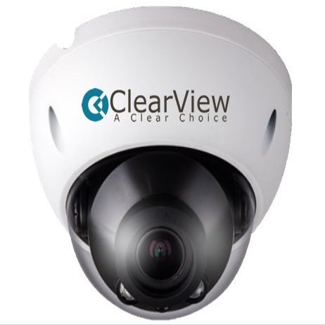 ClearView IP-92 3MP IP Vandal Mini Dome with 2.8-12 Motorized Lens
