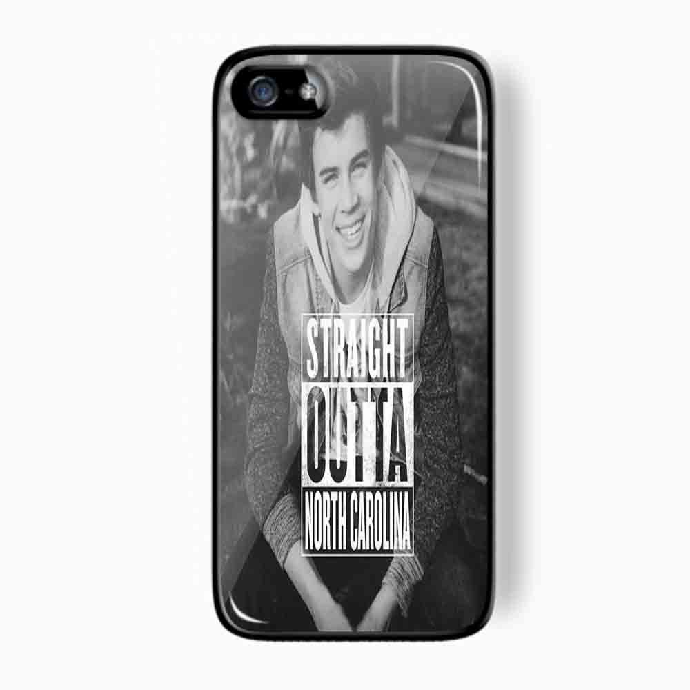 Straight Outta North Carolina my bae hayes grier for iPhone 5c Black case