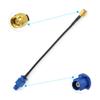 Eightwood Fakra C Plug to SMA Plug Male Car GPS Antenna Cable 6 inch for Vehicle GPS Navigation Radio Stereo Head Unit GPS Receiver view 1