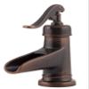Pfister Ashfield Single Handle Bathroom Sink Faucet 1 Hole or 3 Hole Installation Rustic Bronze Finish with Pforever Seal Advanced Ceramic Disc Valve Technology LF042YP0U view 1