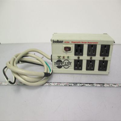 Isobar 6 Ultra Transient Surge Suppressor Unit 120VAC 12A Load *Missing Plug*