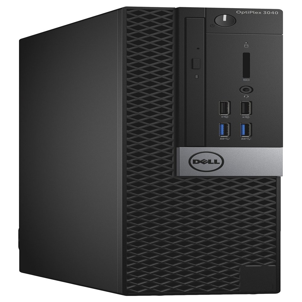 Dell 0G1CW OptiPlex 3040 SFF Small Desktop (Intel Core i5-6500, 8GB 1600MHz DDR3L RAM, 128GB SSD, Windows 10 Pro, Black)