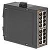 24030160010 - Switch, Ha-VIS eCon 3000, 16 Ports, Commercial, Unmanaged Fast Ethernet, DIN Rail, RJ45 x 16 view 1