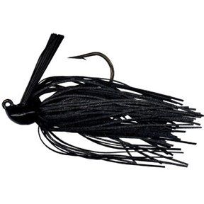 Arkie Lures AHR-12-1 Rattle Band Jig- #1 Black Crystalina-1/2 oz