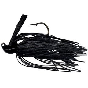 Arkie Lures AHR-12-1 Rattle Band Jig- #1 Black Crystalina-1/2 oz