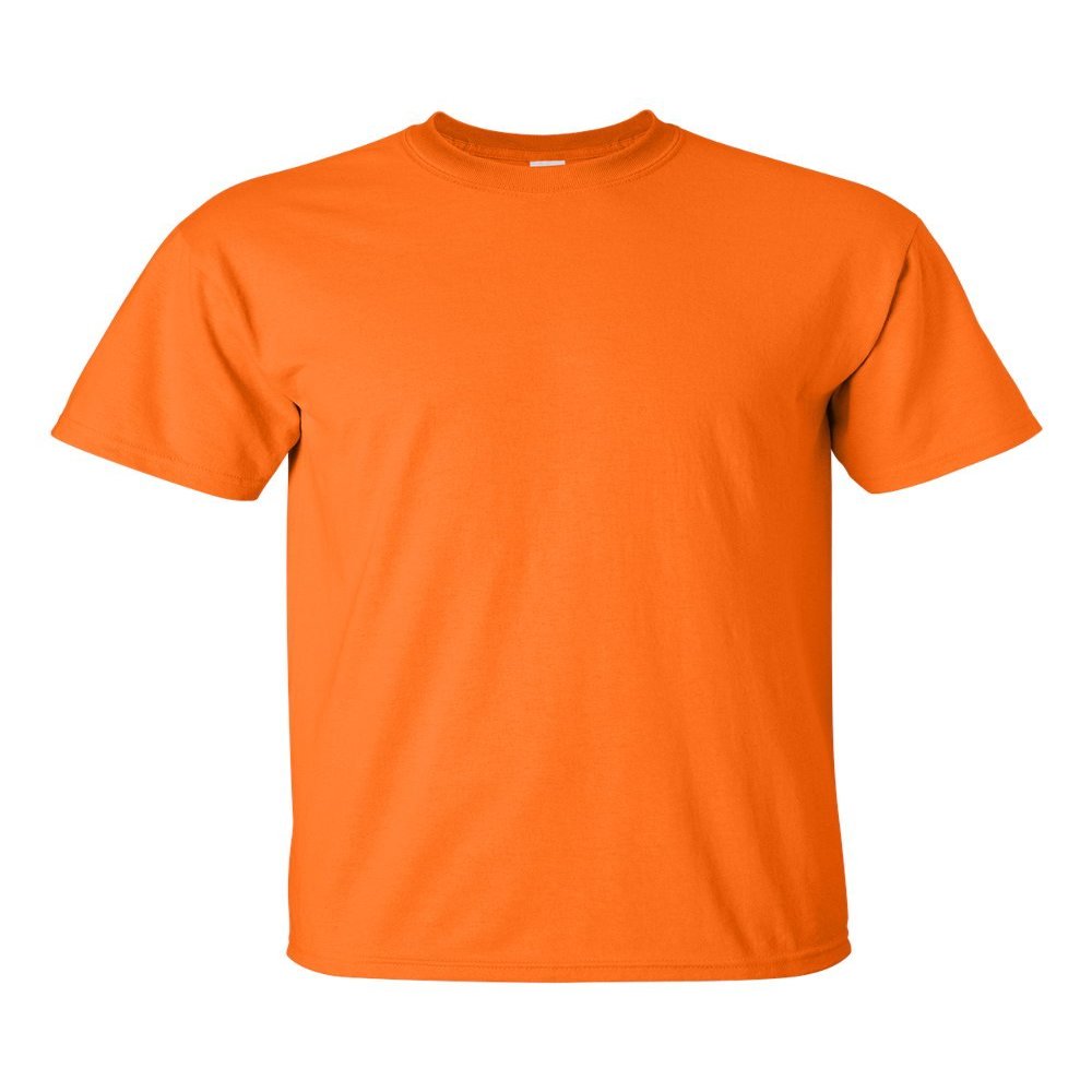 Cotton 6 oz. T-Shirt (G200) Safety Orange, M