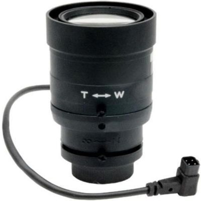ACTi PLEN-2204 Vari-Focal f7.5-50mm Lens, 1/2.7" Sensor Size, DC Iris, F1.5 Aperture, Manual Focus, Day/Night, Megapixel, CS Mount Lens