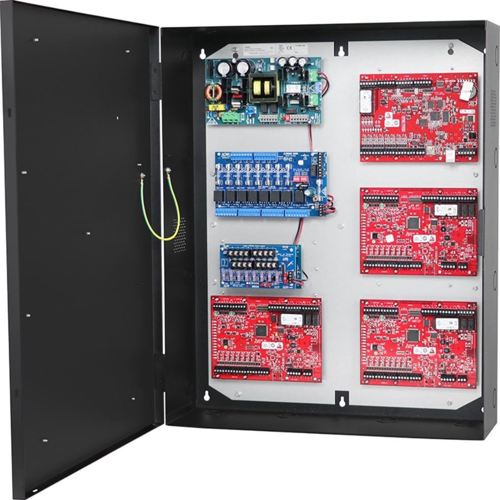 Altronix Trove2M2 Trove 2 Series Access and Power Integration Enclosure with Backplane; Fits EP1502, MR52, MR16IN, MR16OUT, EP2500, MUX8, MR51e, EP1501, MR50 Mercury Controllers