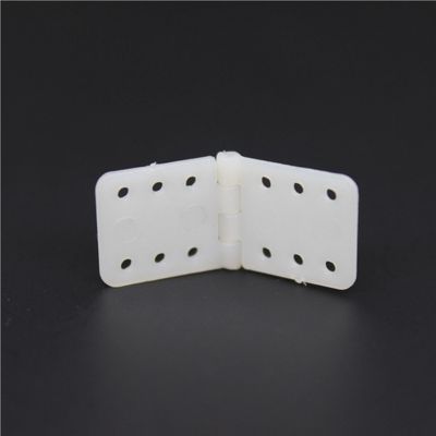 Hobbypark 11x25.5 mm 0.43" x1.0'' Small Pinned Nylon Hinge RC Airplane Plane Parts Replacement (Pack of 20)