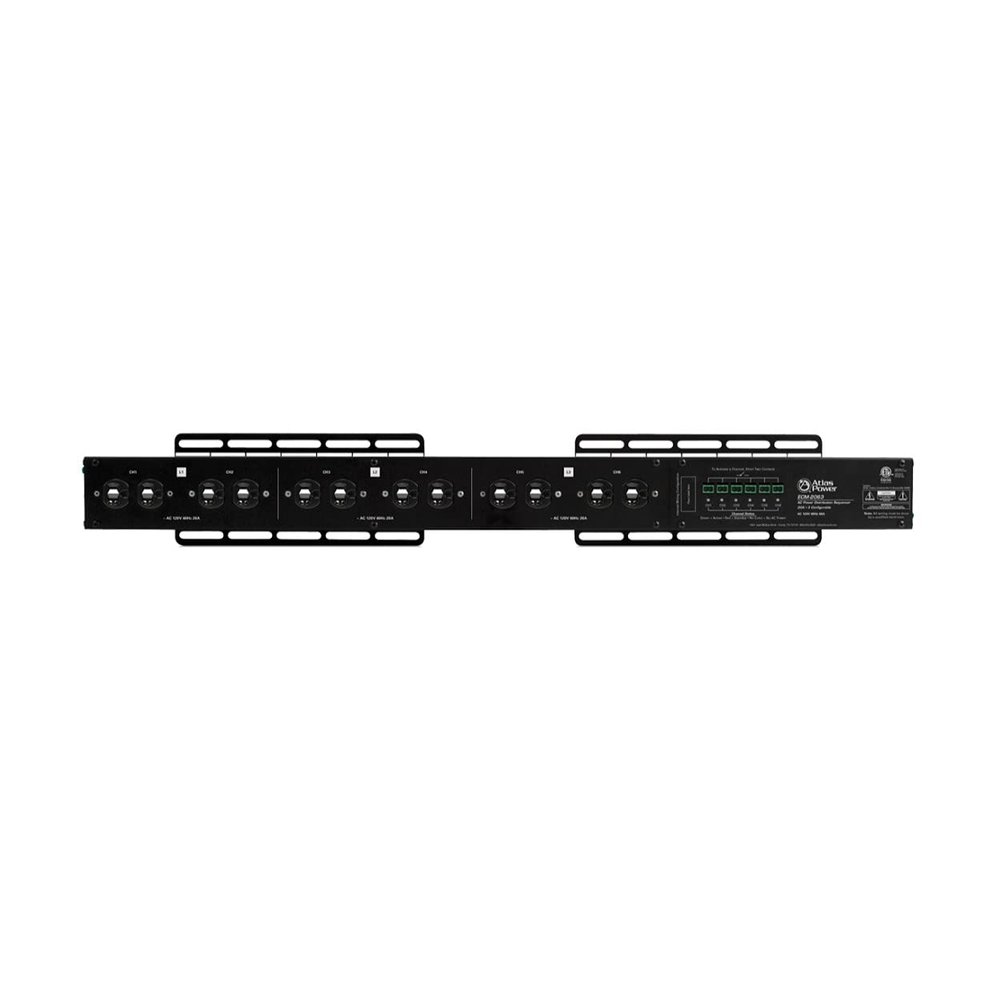 AtlasIED ECM-2063 20A+20A+20A AC Power Distribution Sequencer Raceway