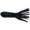 Arkie Lures DDT-275-168 2.75" Salty Double Dipped Tubes- #168 Black Blue Flake view 1