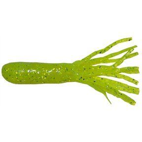 Arkie Lures DDT-350-49 3.5" Salty Double Dipped Tubes- #49 Chart Silver
