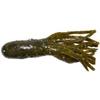 Arkie Lures DDT-350-375 3.5" Salty Double Dipped Tubes- #375 Green Pumpkin Purple view 1