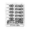 NFC Locator Smart Stickers by WingMate (Pack of 5) with Geolocation Web app. view 1