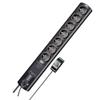 19.500 A Surge Protection Socket Strip 7 Sockets Black 1153300467 view 1