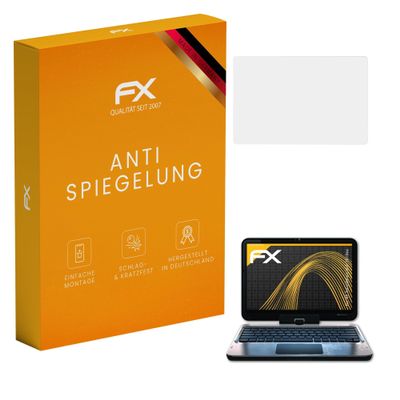 atFoliX Screen Protector compatible with HP TouchSmart tm2-1010ea Screen Protection Film, anti-reflective and shock-absorbing FX Protector Film (2X)