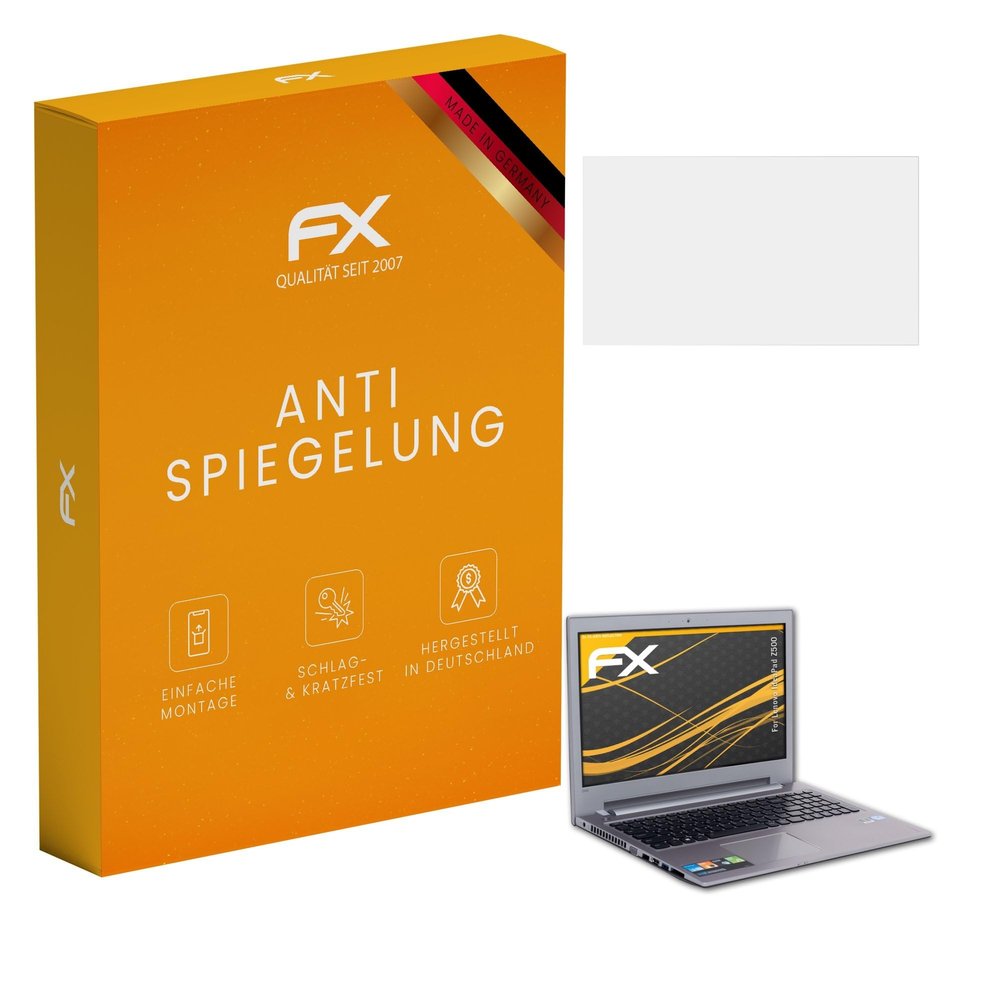 atFoliX Screen Protector compatible with Lenovo Idea Pad Z500 Screen Protection Film, anti-reflective and shock-absorbing FX Protector Film (2X)
