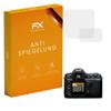 atFoliX Screen Protector compatible with Nikon D50 Screen Protection Film, anti-reflective and shock-absorbing FX Protector Film (Set of 3) view 1