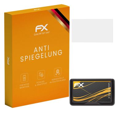 atFoliX Screen Protector compatible with Garmin dezl 760LMT Screen Protection Film, anti-reflective and shock-absorbing FX Protector Film (3X)