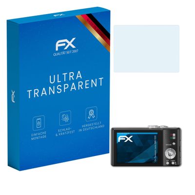atFoliX Screen Protection Film compatible with Panasonic Lumix DMC-TZ25 Screen Protector, ultra-clear FX Protective Film (3X)