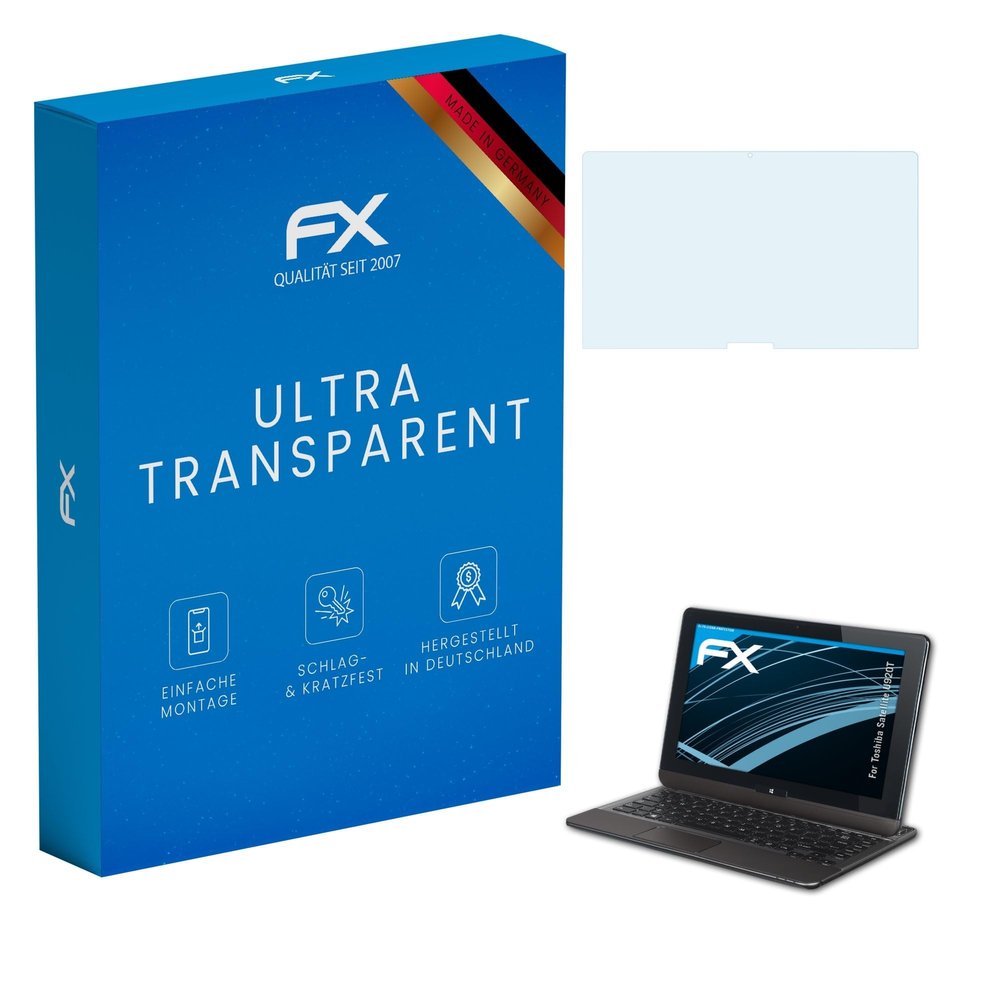 atFoliX Screen Protection Film compatible with Toshiba Satellite U920T Screen Protector, ultra-clear FX Protective Film (2X)