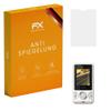 atFoliX Screen Protector compatible with Sony-Ericsson W205 Screen Protection Film, anti-reflective and shock-absorbing FX Protector Film (3X) view 1