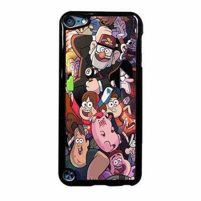 Gravity Falls Case / Color Black Plastic / Device iPod Touch 5