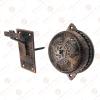 Adonai Hardware Barnabas Brass Manual Old Fashion Door Bell (Antique Copper) view 3